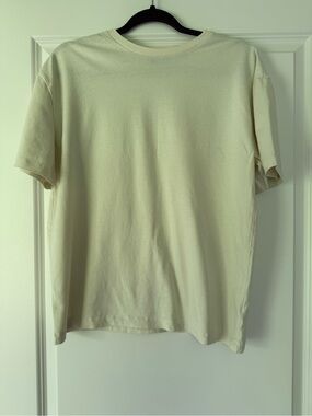 JACKSON Men's Short Sleeve Crew Tee in Light Cream